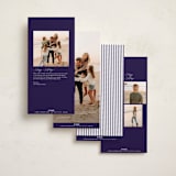 "Holiday Panorama" - Holiday Cards in Snow by Chris Griffith - Back of Card Options