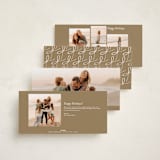 "Tied with Ribbon" - Holiday Cards in Snow by Heather Schertzer - Back of Card Options