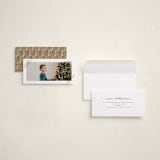 "Tied with Ribbon" - Holiday Cards in Snow by Heather Schertzer - Assembled