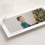 "Tied with Ribbon" - Holiday Cards in Snow by Heather Schertzer - Detail