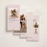 "Lulu" - Holiday Cards in Ballet Slipper by Megan Davis - Back Designs