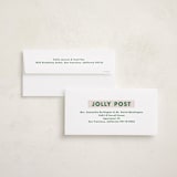 "Lulu" - Holiday Cards in Ballet Slipper by Megan Davis - Envelope Addressing