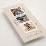 "Storystrip" - Tall Holiday Cards in Birch by Leia Matt - Detail
