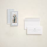 "Flourish frame" - Holiday Cards in Blue Jay by Lucrecia Caporale - Fully Customized