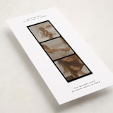 "holiday highlight reel" - Tall Holiday Cards in Coal by taylorVdesign - Detail