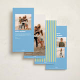 "Playful new year" - Tall Holiday Cards in Sunshine by Creo Study - Back of Card Options