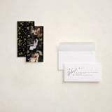 "funny snake" - Tall Holiday Cards in Night by Anastasia Makarova - Assembled