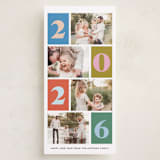 "Thrive" - Tall Holiday Cards in Candy by Annie Shapiro - Front