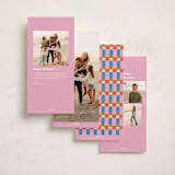 "Thrive" - Tall Holiday Cards in Candy by Annie Shapiro - Back of Card Options