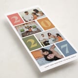 "Thrive" - Holiday Cards in Sherbet by Annie Shapiro - Detail