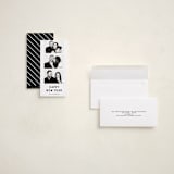 "Photo Booth" - Tall Holiday Cards in Ink by Ani Somi - Assembled