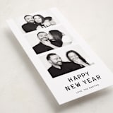 "Photo Booth" - Tall Holiday Cards in Ink by Ani Somi - Detail