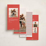 "Maine" - Holiday Cards in Stocking by Megan Davis - Back of Card Options