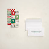 "Color Pop Joy" - Holiday Cards in Holly by Kacey Kendrick Wagner - Fully Customized