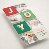 "Color Pop Joy" - Holiday Cards in Holly by Kacey Kendrick Wagner - Detail