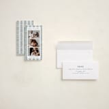 "Alpen" - Holiday Cards in Aqua by Jenna Holcomb - Assembled