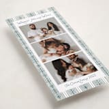 "Alpen" - Holiday Cards in Aqua by Jenna Holcomb - Detail