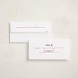 "Alpen" - Tall Holiday Cards in Winter Rose by Jenna Holcomb - FREE Recipient Addressing