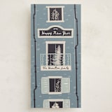 "Brooklynite" - Holiday Cards in Icicle by Gwen Bedat - Front