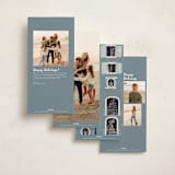 "Brooklynite" - Holiday Cards in Icicle by Gwen Bedat - Back of Card Options