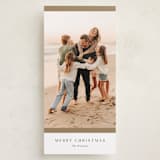 "Holiday Simplicity" - Holiday Cards in Snow by Yaling Hou Suzuki - Front