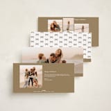 "Sweet Little Bow" - Holiday Cards in Snow by Yaling Hou Suzuki - Back of Card Options