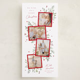 "Botanically" - Holiday Cards in Holly Berry by Everett Paper Goods - Front