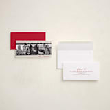 "heartstrip five" - Holiday Cards in Cream by Kamala Nahas - Assembled