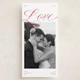 "Corner Love" - Holiday Cards in Candy Apple by Ashlee Townsend - Front