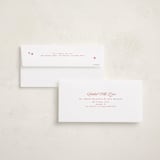 "Corner Love" - Holiday Cards in Candy Apple by Ashlee Townsend - FREE Recipient Addressing