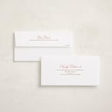 "Classic Six with Stripes" - Holiday Cards in Blush by Jackie Crawford - FREE Recipient Addressing