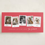 "Loveliest Moments" - Holiday Cards in Raspberry by Meggy Masters - Front