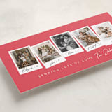 "Loveliest Moments" - Holiday Cards in Raspberry by Meggy Masters - Detail