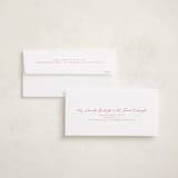 "Loveliest Moments" - Holiday Cards in Raspberry by Meggy Masters - FREE Recipient Addressing