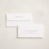 "Gingham Border" - Holiday Cards in Peony by Kelly Watkins - FREE Recipient Addressing