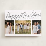 "We Three" - Holiday Cards in Penguin by Lea Delaveris - Front