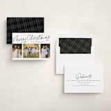 "We Three" - Holiday Cards in Penguin by Lea Delaveris - Assembled