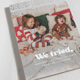 "We tried." - Holiday Cards in Snowy Night by Itsy Belle Studio - Detail