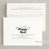 "We tried." - Holiday Cards in Snowy Night by Itsy Belle Studio - FREE Recipient Addressing