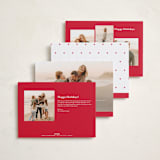 "What A Wonderful Life" - Holiday Cards in Peppermint by Leah Ragain - Back of Card Options