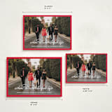 "What A Wonderful Life" - Holiday Cards in Peppermint by Leah Ragain - Formats Available