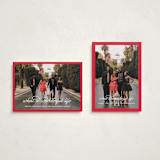 "What A Wonderful Life" - Holiday Cards in Peppermint by Leah Ragain - Photo Orientation Options