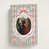 "Wildflower Holiday ribbon" - Holiday Cards in Forest by Jackie Crawford - Folded Card