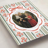 "Wildflower Holiday ribbon" - Holiday Cards in Forest by Jackie Crawford - Detail