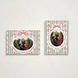"Wildflower Holiday ribbon" - Holiday Cards in Forest by Jackie Crawford - Photo Orientation Options