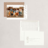 "Offset Type" - Holiday Cards in Goldenrod by Grace Kreinbrink - Assembled