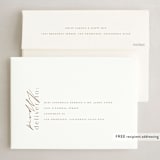 "Offset Type" - Holiday Cards in Goldenrod by Grace Kreinbrink - FREE Recipient Addressing