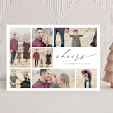 "Cheerful Gallery" - Holiday Cards in Twilight by Ally Madison - Front
