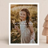 "Picture Perfect" - Holiday Cards in Snow by Liz Conley - Front