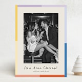 "Rainbow Stripe" - Holiday Cards in Rainbow by Blustery August - Front